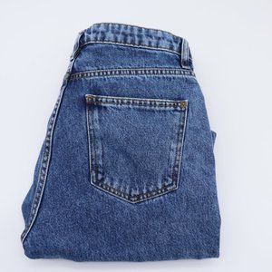 Dark blue denim jeans